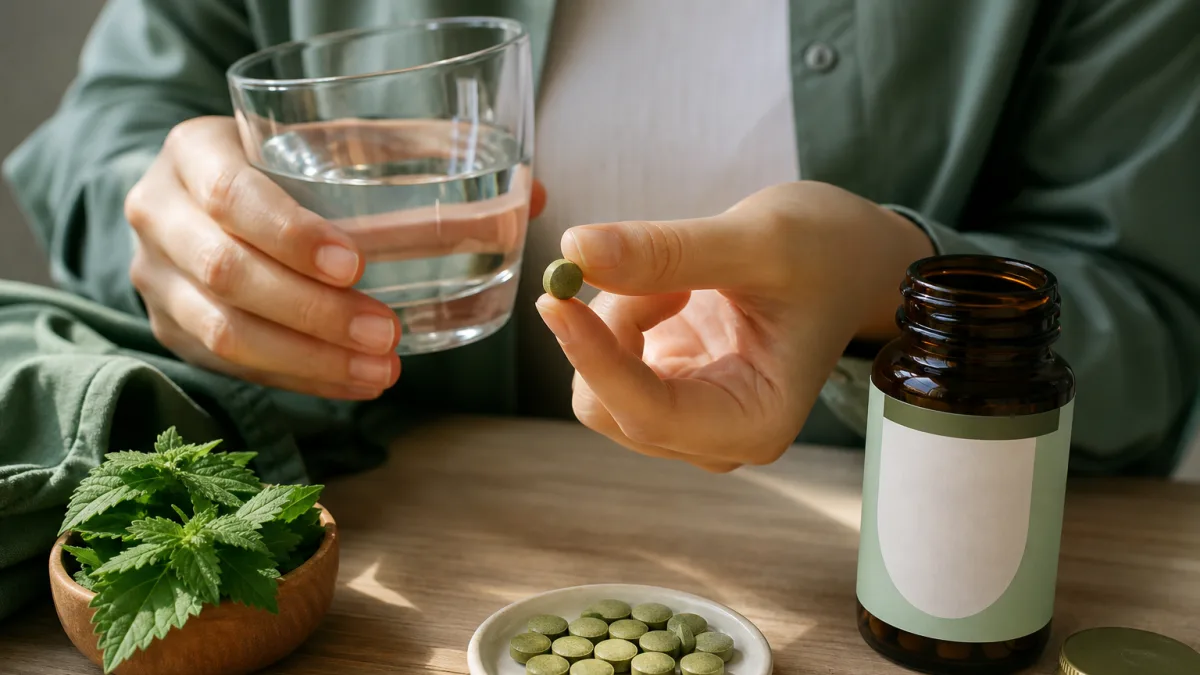قرص گیاهی گاسترودین با بسته‌بندی جمع‌وجور و طراحی خوانا